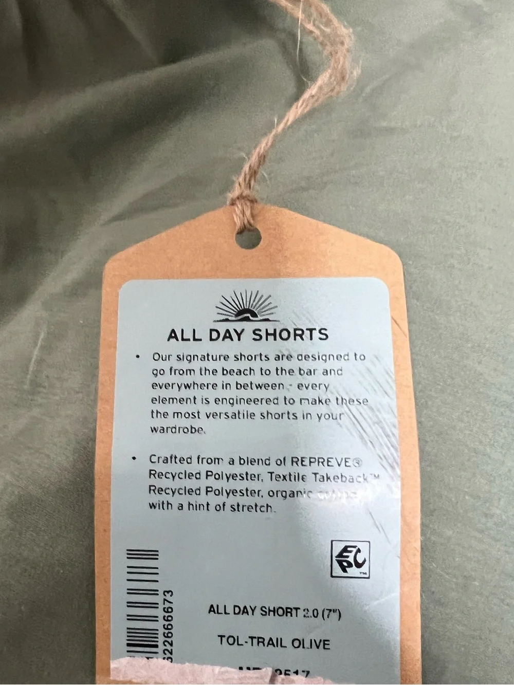 NEW Faherty All Day Short (7